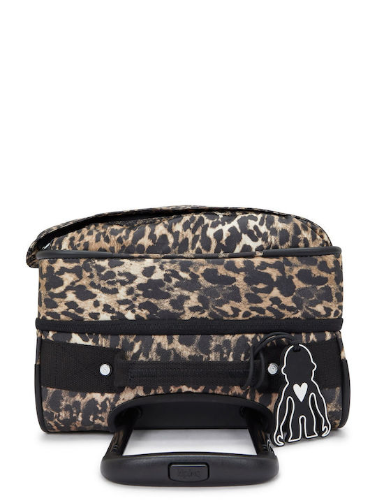 Kipling Spontaneous Koffer Kabine Wild Leopard mit 4 Räder Höhe 55cm