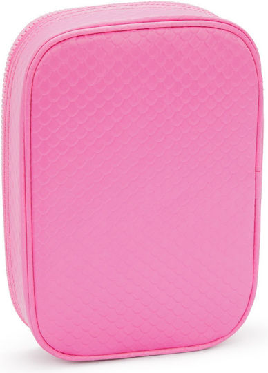 Kipling 100 Pens Pencil Case Pink