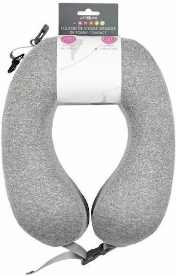 Vp Santé Rollable Travel Cushion Memory Foam Grey