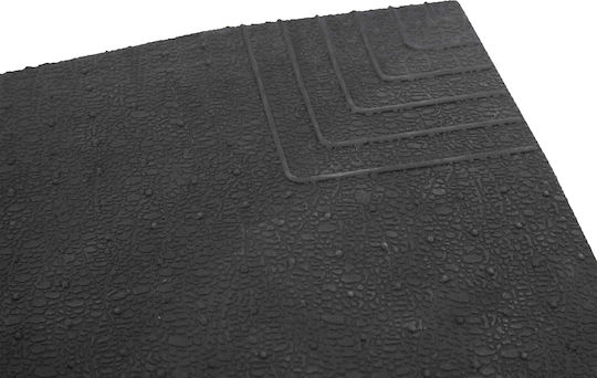 AMILA Rubber Gym Exercise Equipment Floor Mat Black 25x20cm
