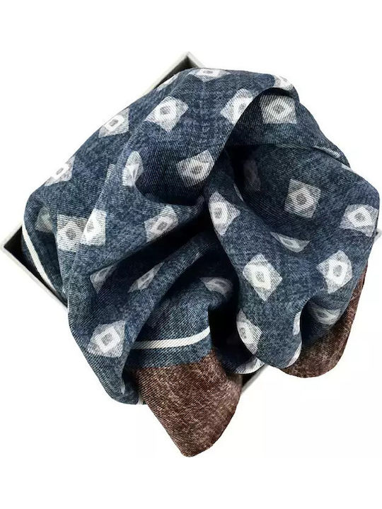 Men's Silky Handkerchief Blue