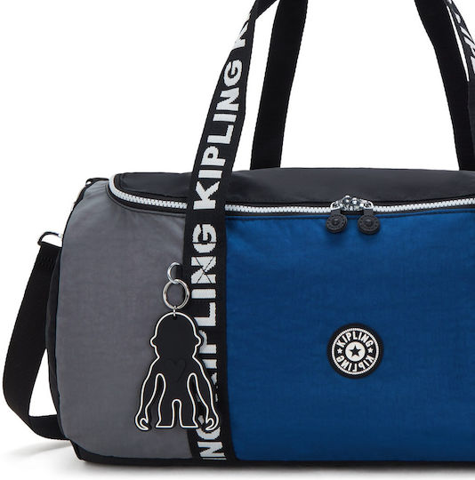 Kipling Argus Σακ Βουαγιάζ Μπλε Υφασμάτινο