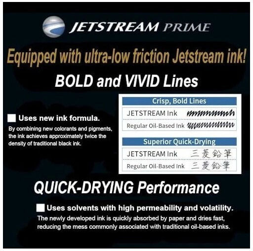 Uni Mitsubishi Pencil Multifunction Pen Jetstream Prime 3 Ballpens 1 Mechanical Pencil 0.5 Dark Bordeaux 4902778245729