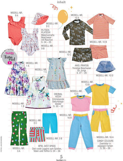 Burda Kids Magazine No. 1/2025, Published In German