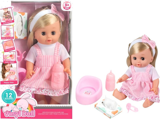 Gounaridis Toys Μωρό Κούκλα για 3+ Ετών 33 εκ.