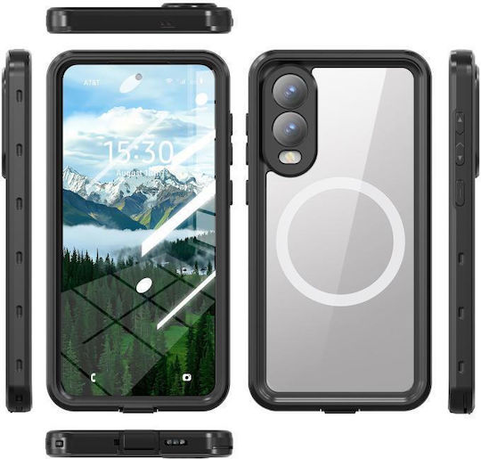 Redpepper IP68 Waterproof Case Samsung Galaxy S25 Edge 5G Black