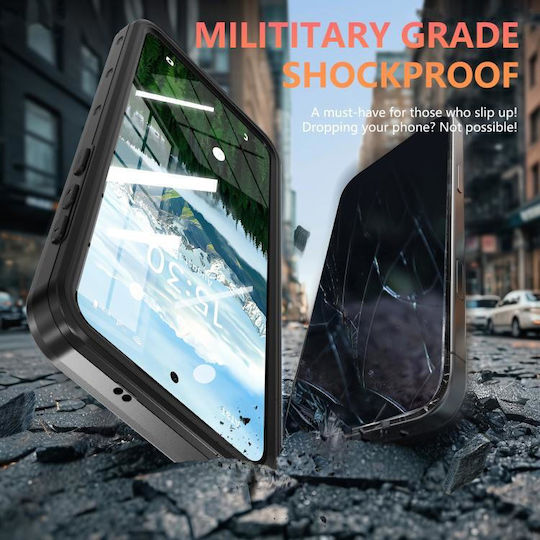 Redpepper IP68 Waterproof Case Samsung Galaxy S25 Edge 5G Black