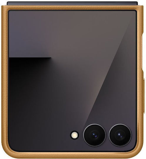 Samsung Book Leather Brown (Samsung Flip 7)