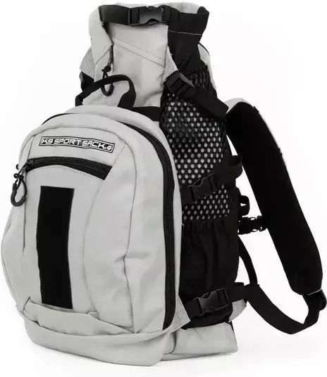 K9 Sport Sack Dog Carrying Gray Backpack