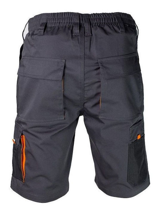 Sara Workwear King Work Shorts Gray
