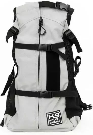 K9 Sport Sack Dog Carrying Gray Backpack