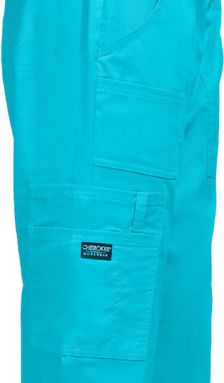 Cherokee WWE4005 Unisex Turquoise Medical Pants