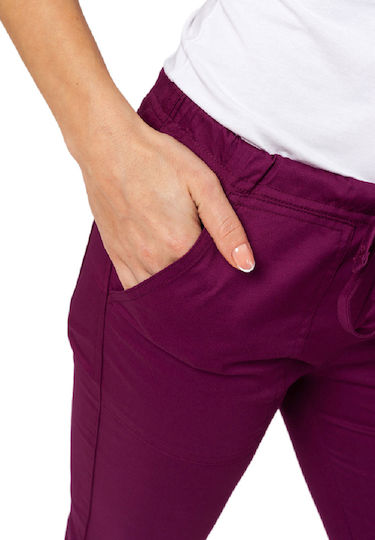Cherokee WWE4005 Unisex Burgundy Medical Pants