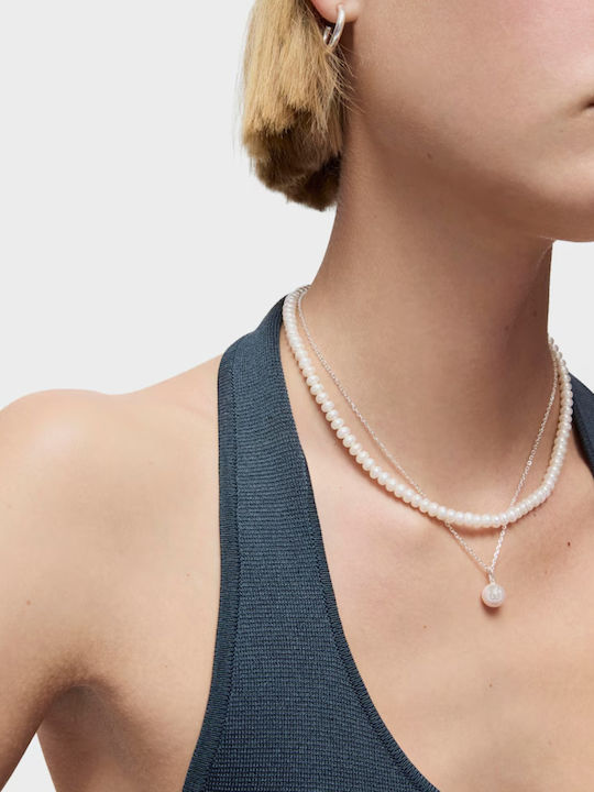 Tous Κολιέ από Ασήμι με Πέρλες