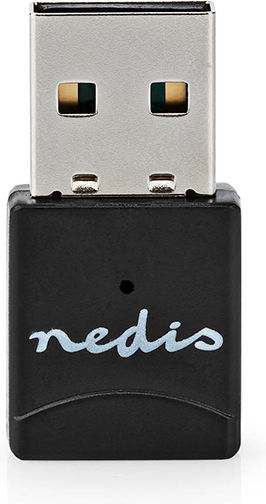 Nedis WSNWM610BK USB Network Adapter with Wireless Wi-Fi Connection 600Mbps