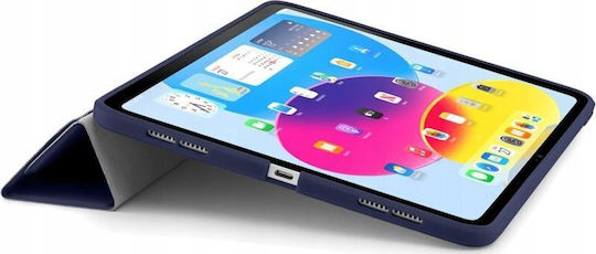 Pipetto Flip Cover Navy Blue (iPad 10.9 (2022))
