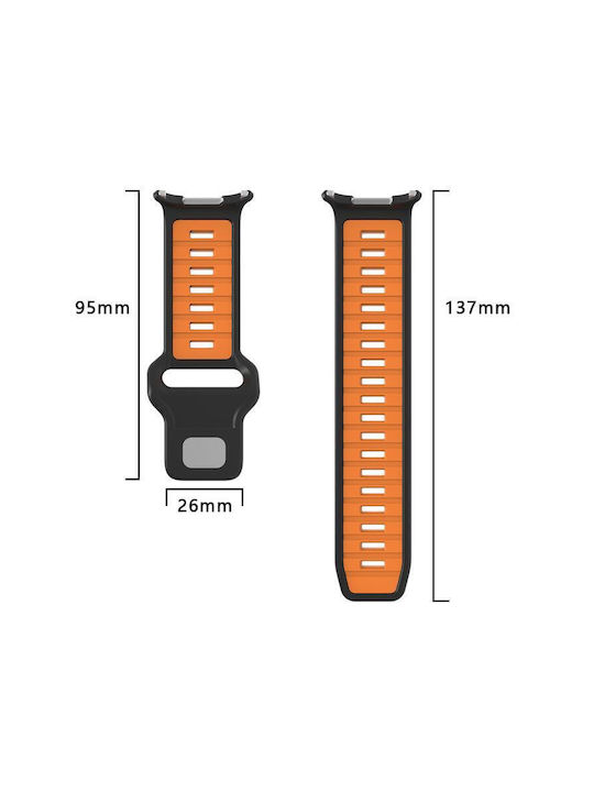 Curea Silicon Negru (Galaxy Watch Ultra)