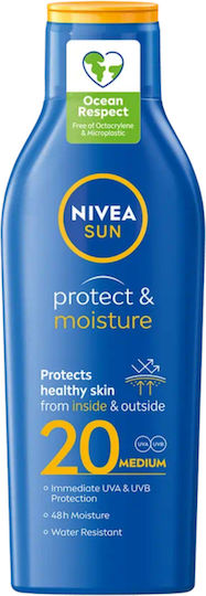 Nivea Protect & Moisture Spf20 Balm + Beach Backpack
