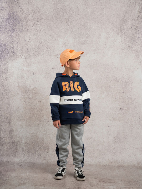 Kids Sweatpants Set Blue 2pcs
