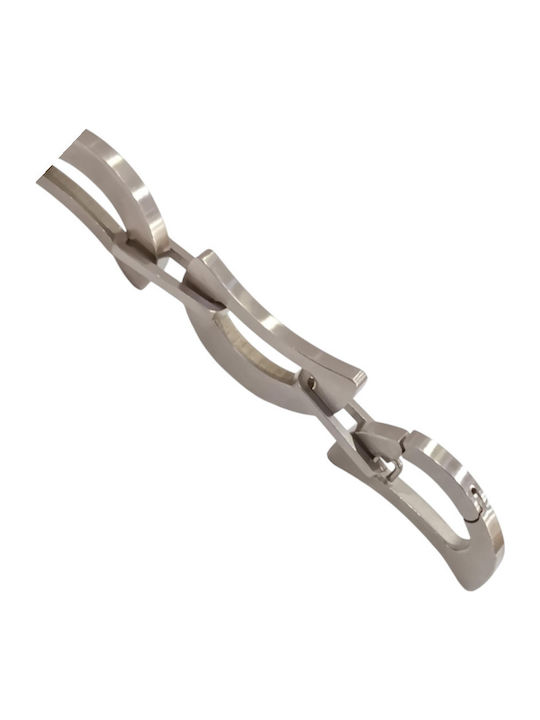 Kalliopi Silver Women's Steel Bracelet