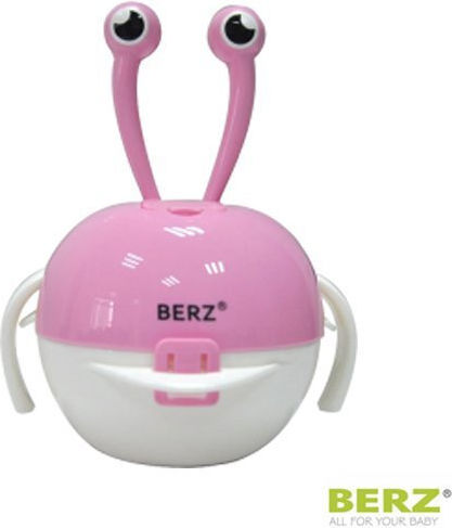 Berz Feeding Set made of Silicone White 5pcs