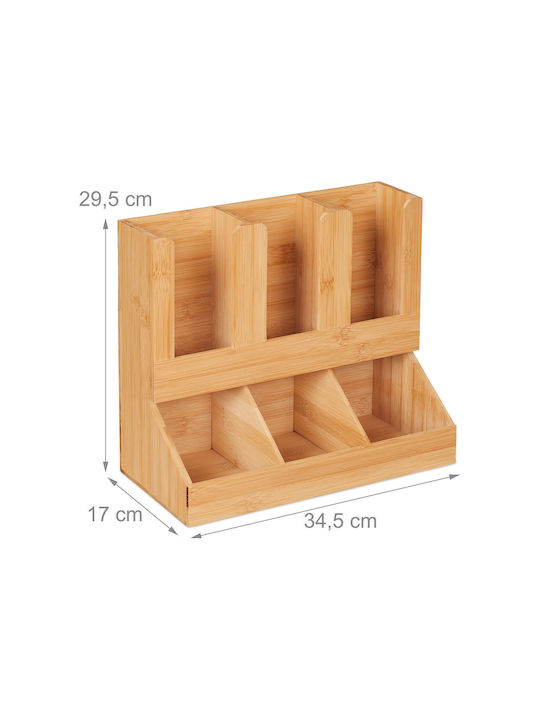 Relaxdays Relaxdays Holz Tischspiel Basis 29.5x34.5x17cm Braune
