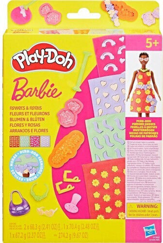 Hasbro Play-Doh Barbie Set Designer Modele Flori și Florale
