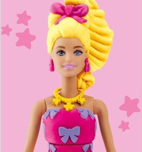 Hasbro Play-Doh Barbie Rüschen Schleifen Set G1361
