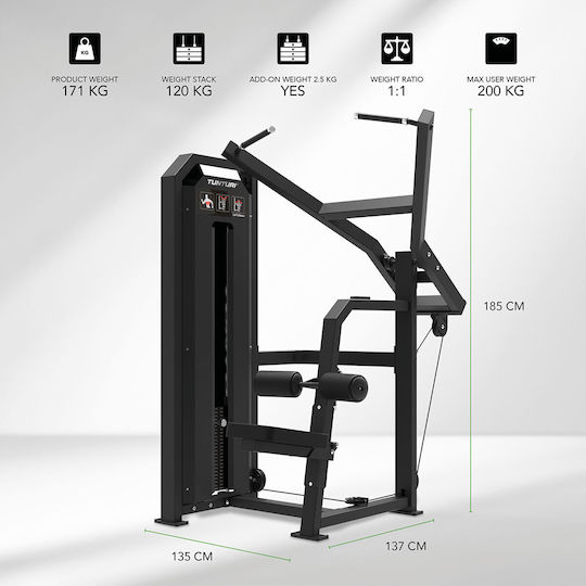 Tunturi Aparat multifuncțional de fitness cu greutăți 120kg