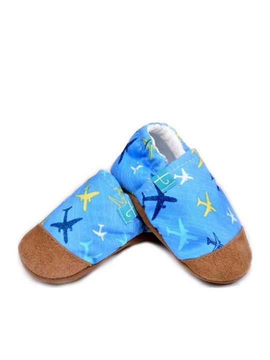 Titot Baby Slippers Light Blue
