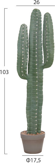 Decorative Synthetic Plant Hm4742 Cactus Pot 17 5x26x103cm Decorative Synthetic Plant Hm4742 Cactus Pot 17 5x26x103cm