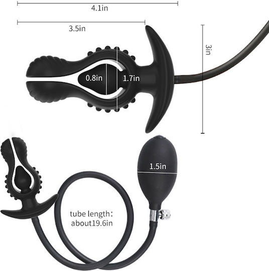 Kinksters Πρωκτική Σφήνα Small Μαύρη