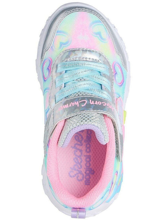 Unicorn Charmer Kinder Sneakers mit Klettverschluss Mehrfarbig