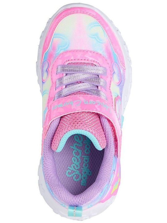 Παιδικά Sneakers με Σκρατς Ροζ