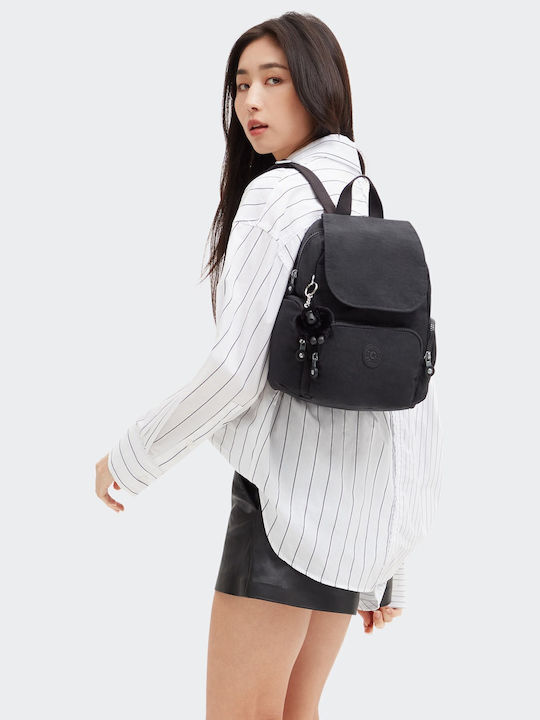 Kipling City Zip Μαύρο