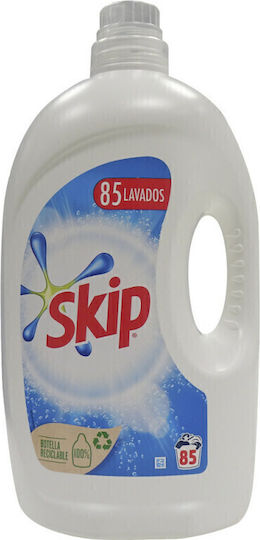 Skip Active Clean Υγρό Απορρυπαντικό για Χρωματιστά Ρούχα (85 Μεζούρες) 2τμχ
