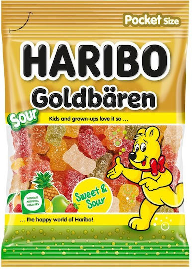 Haribo Jellies Goldbaren Sour 1pcs 80gr