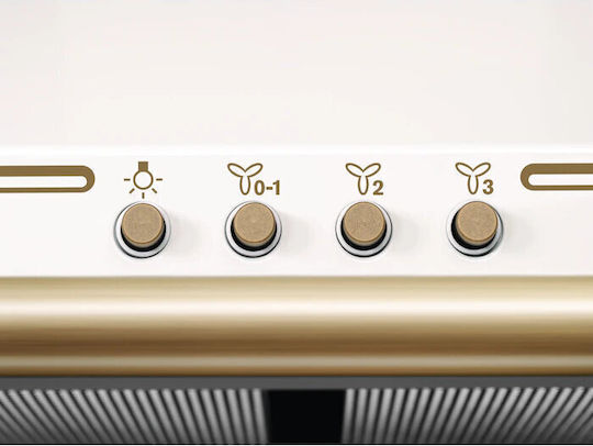Electrolux Șemineu Hotă 60cm Alb