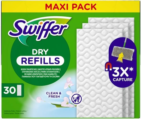 Swiffer Dry Dust Mop Refill Pad 30 Pieces 80713921