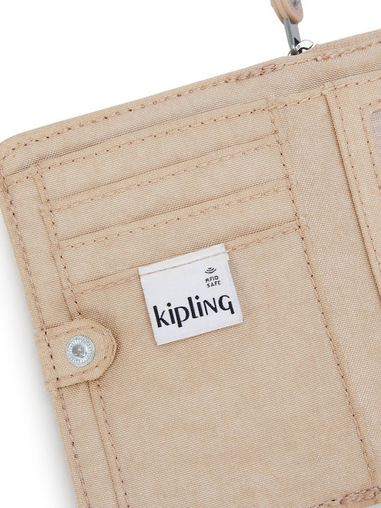 Money Love Small Women's Wallet with RFID Beige
