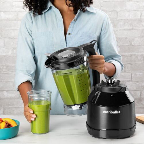 NutriBullet Smart Touch Блендер с Пластмасова Каната 1,8 л 1500W Черен