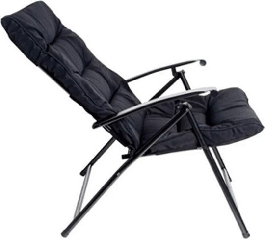 Πολυθρόνα Relax Μαύρη 68x74x93εκ.