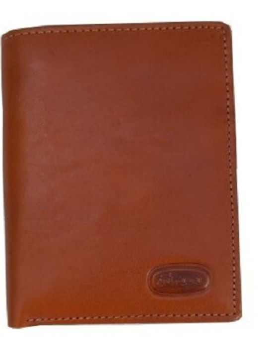 Leather Men's Wallet Classic Tabac Brown
