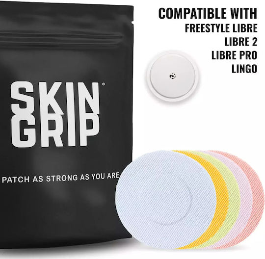 Freestyle Libre 2 & Lingo Skin Grip Original Adhesive Patches Pastels