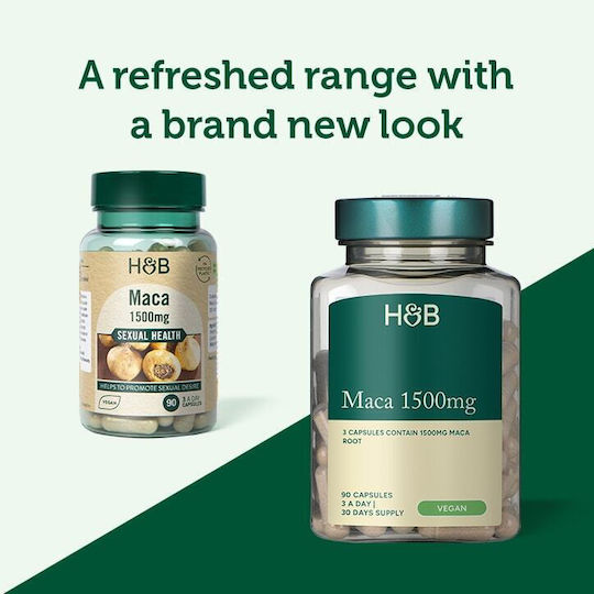 Holland & Barrett Maca 1500mg 90 Mützen