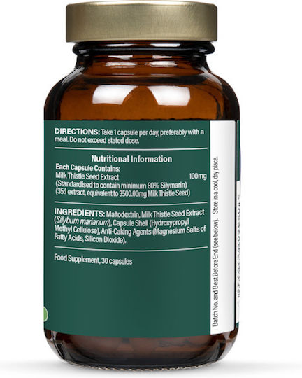Holland & Barrett Milk Thistle 100mg 60 κάψουλες