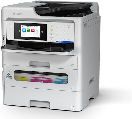 Epson WorkForce Pro EM-C800RDWF Έγχρωμο Πολυμηχάνημα Inkjet με WiFi και Mobile Print