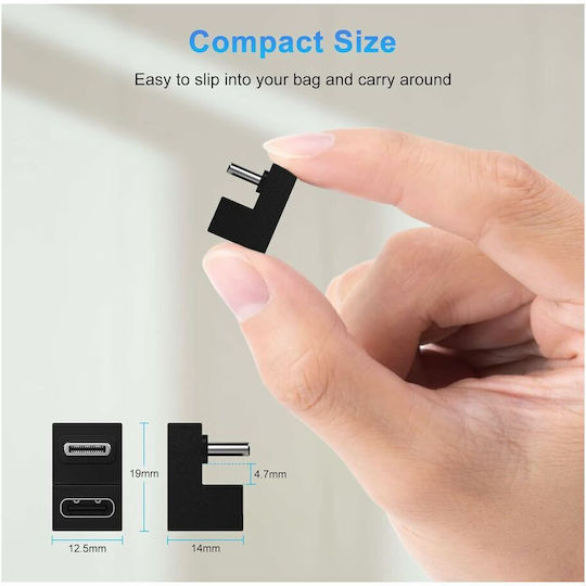Equip Konverter USB-C männlich zu USB-C weiblich 1Stück 133476