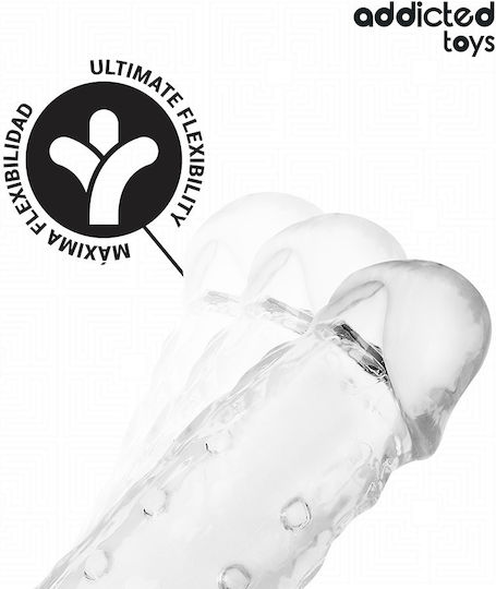Addicted Toys Penis-Verlängerung Transparent 27cm