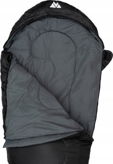 Volven Schlafsack Einzeln 2 Jahreszeiten Black